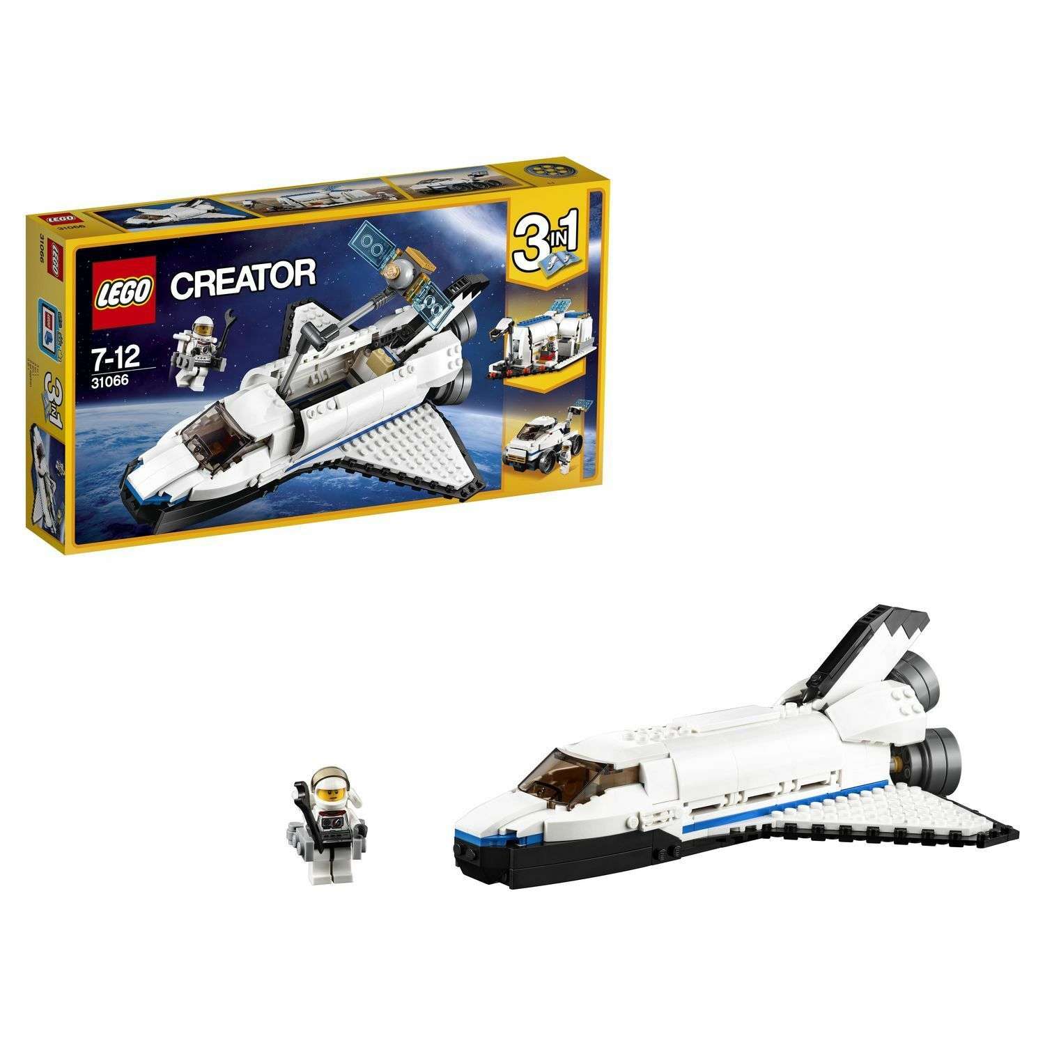 Конструктор LEGO Creator Исследовательский космический шаттл (31066) - фото 1
