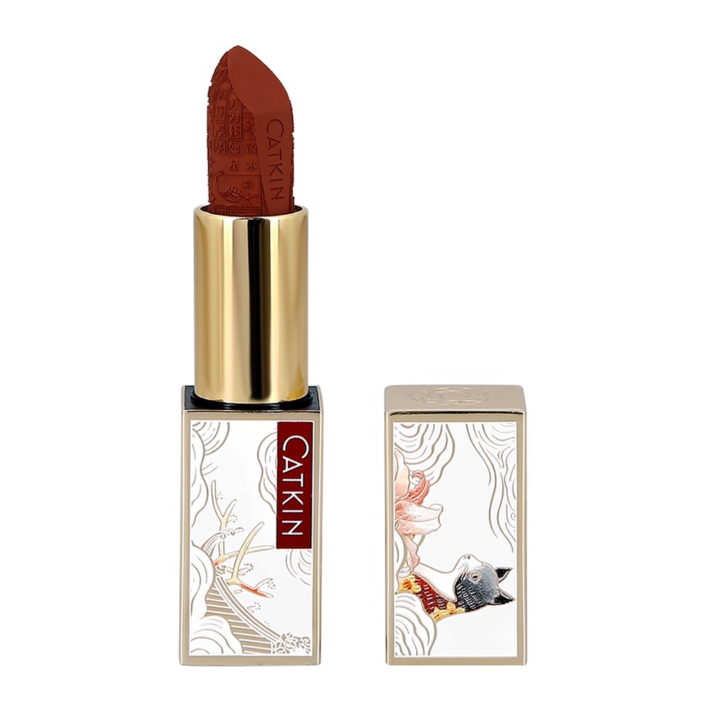 Помада для губ CATKIN Rouge lipstick тон c08 - фото 5