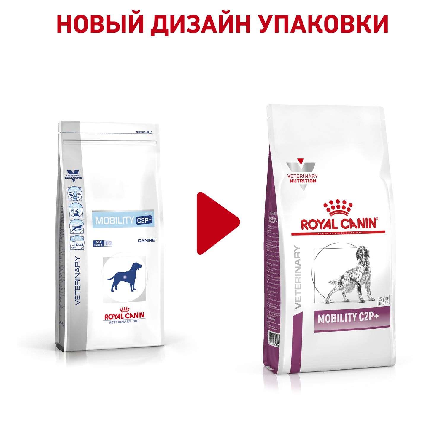 Корм для собак ROYAL CANIN Veterinary Diet Mobility C2P+ MC25 7кг - фото 2