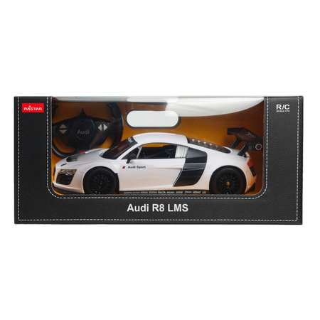 Машина Rastar РУ 1:14 Audi R8 Белая 47500