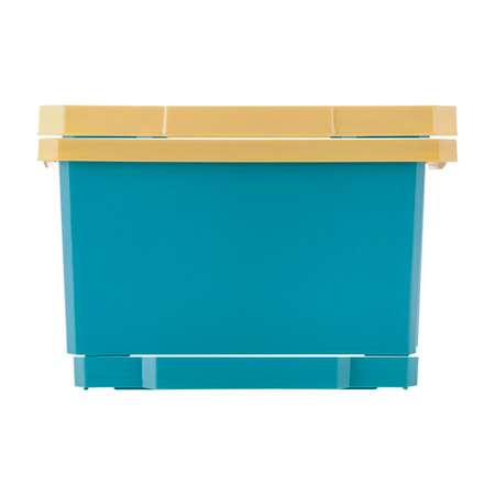 Ящик для игрушек PLASTIC REPABLIC baby с крышкой пластиковый 17 л