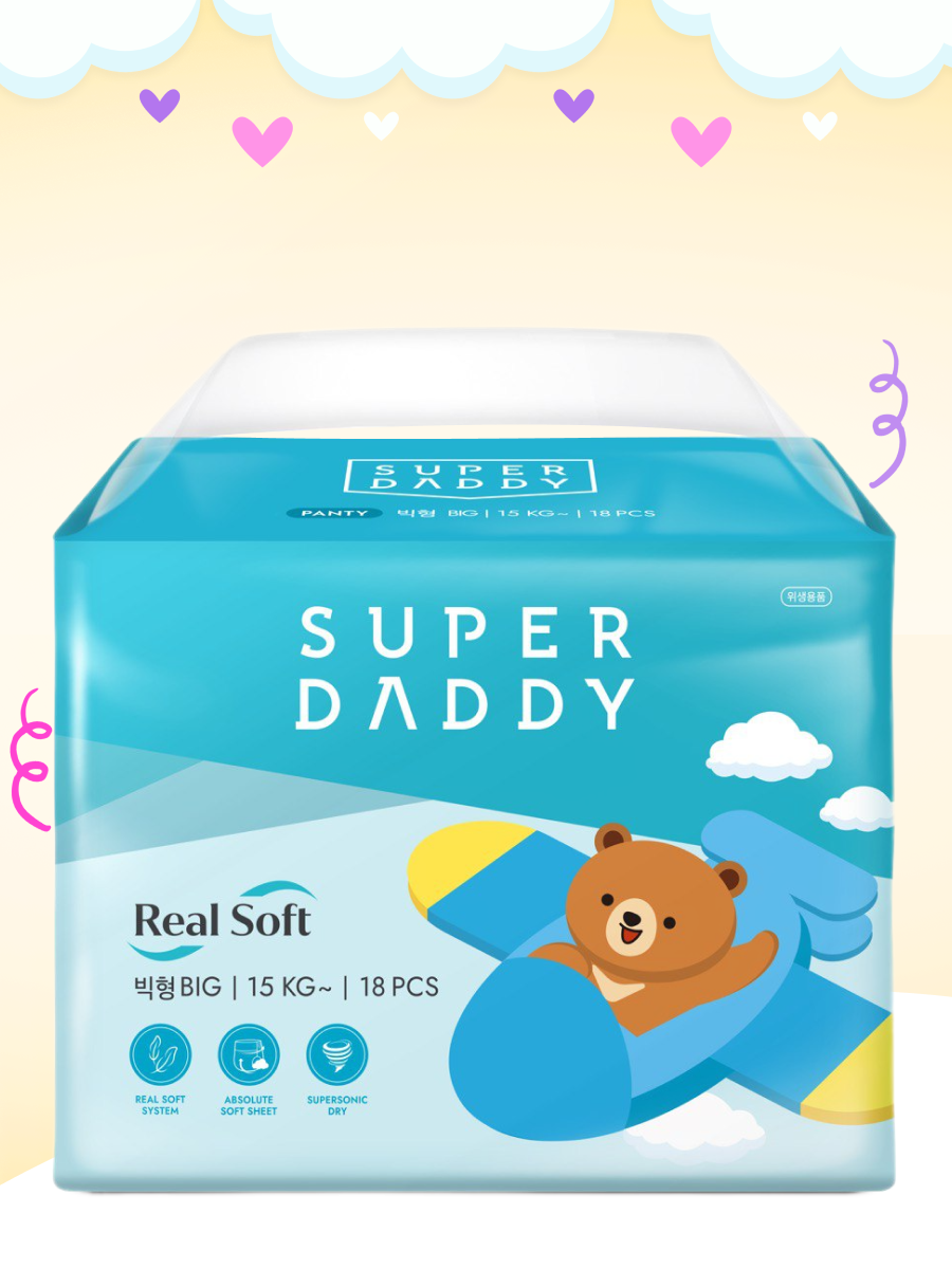 Подгузники Super Daddy 18 шт. 5 - фото 6