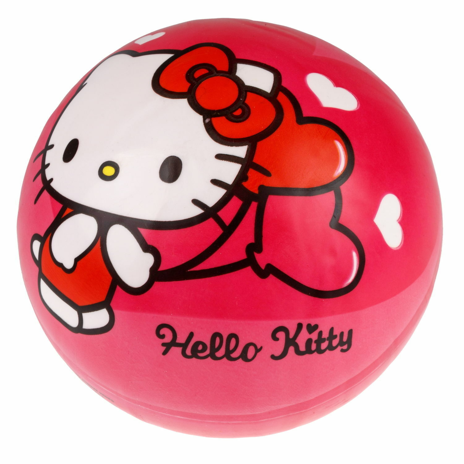 Мяч детский Hello Kitty розовый 23 см - фото 4