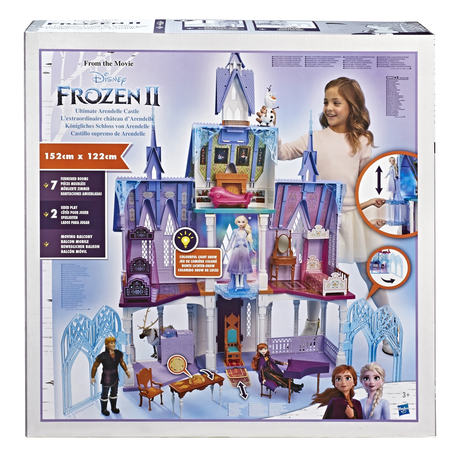 Набор игровой Disney Princess Холодное сердце 2 Замок Эренделла E5495EU4  купить по цене 14999 ₽ в интернет-магазине Детский мир