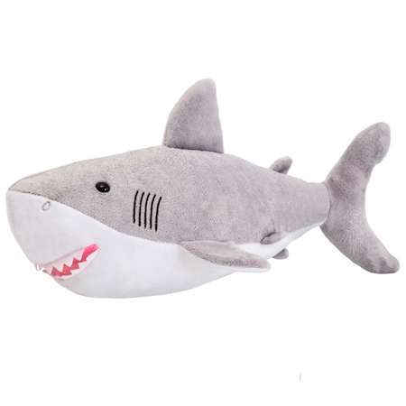 Игрушка мягкая All About Nature Большая белая акула K7923-PT