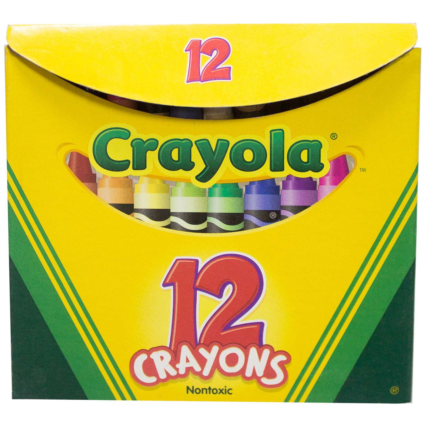 Мелки восковые Crayola 12 цв. - фото 1