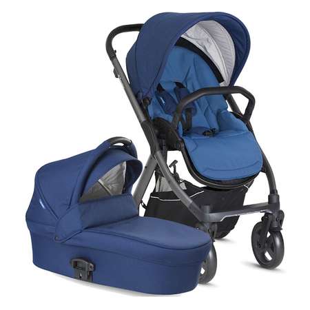 Коляска 2в1 X-Lander X-Pulse Night Blue с люлькой X-Pram Light