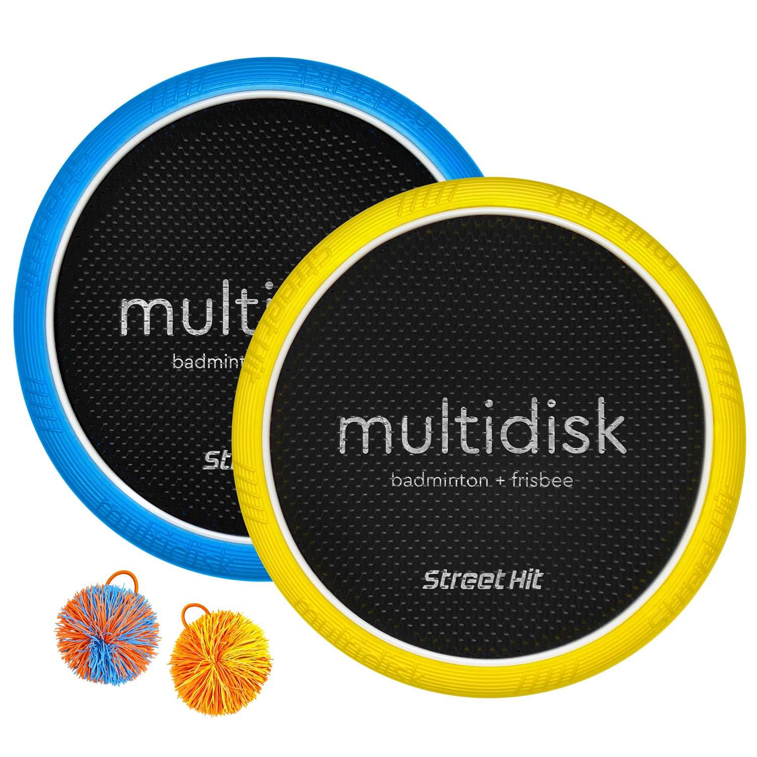 Набор для игры Street Hit Мультидиск Maxi 38 см желто-синий - фото 2