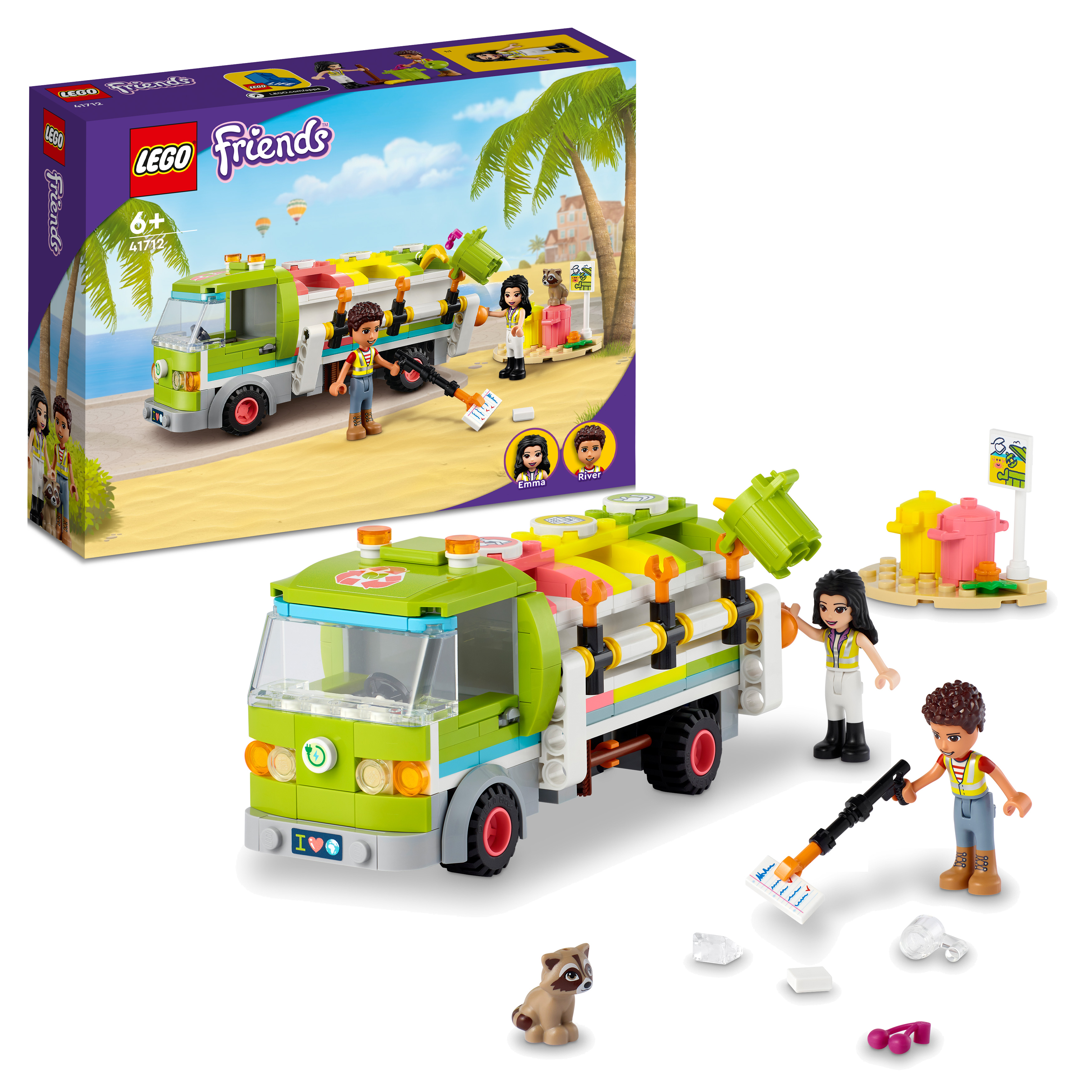 Конструктор LEGO Friends Recycling Truck 41712 - фото 1