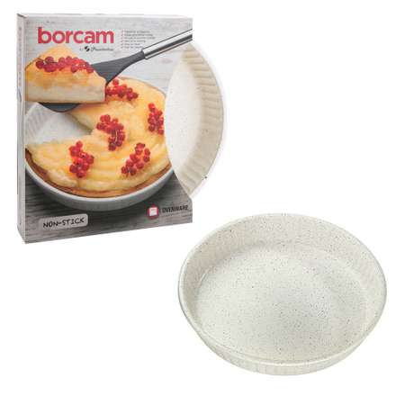 Форма Pasabahce круглая 1720 мл кремовая Borcam-Non stick