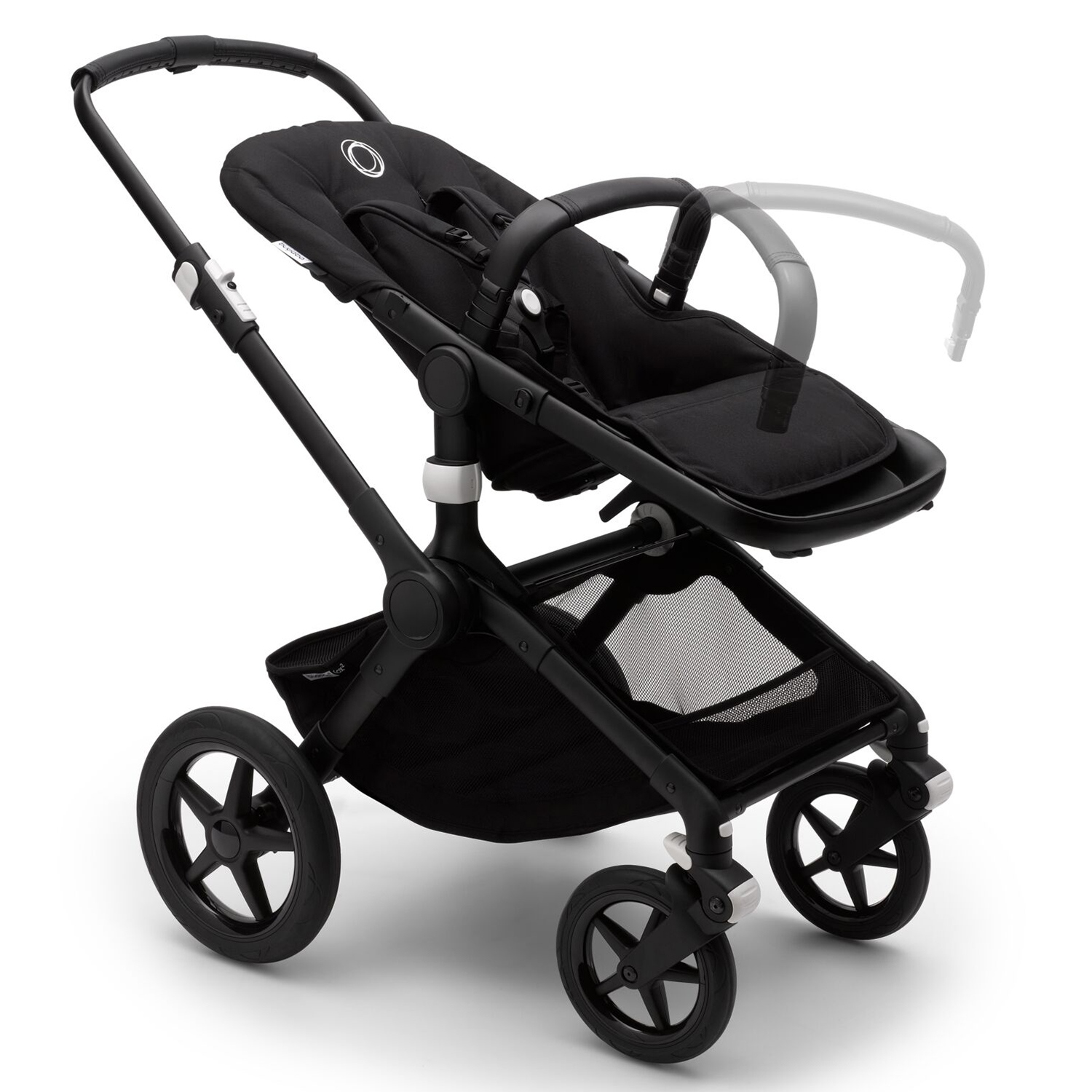 Коляска 2в1 Bugaboo Fox2 Complete Black Black-Vapor Blue - фото 26