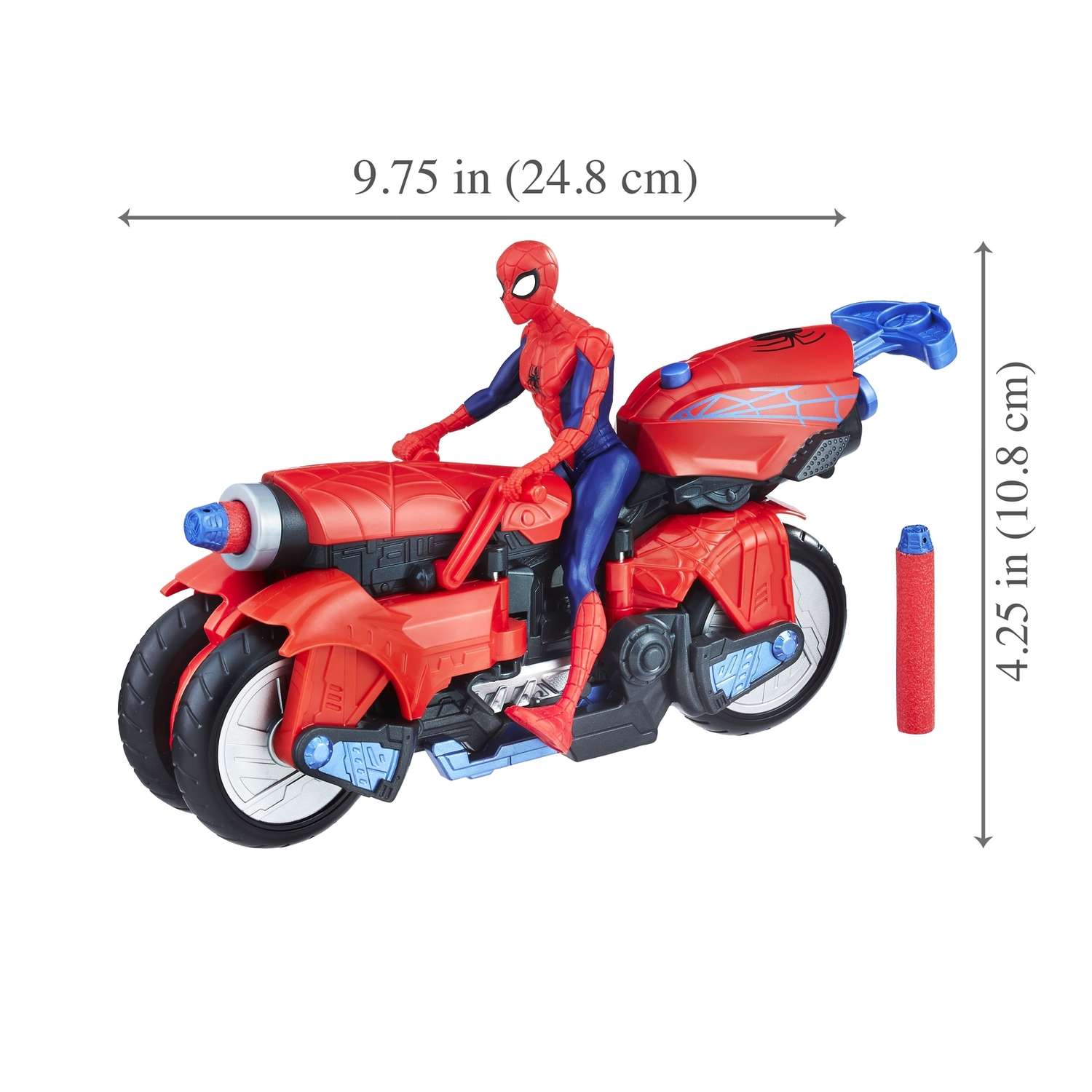Фигурка Человек-Паук (Spider-man) Человек Паук и транспорт E0593EU4 - фото 19
