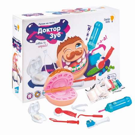 Набор для лепки Genio Kids Доктор Зуб TA1041F