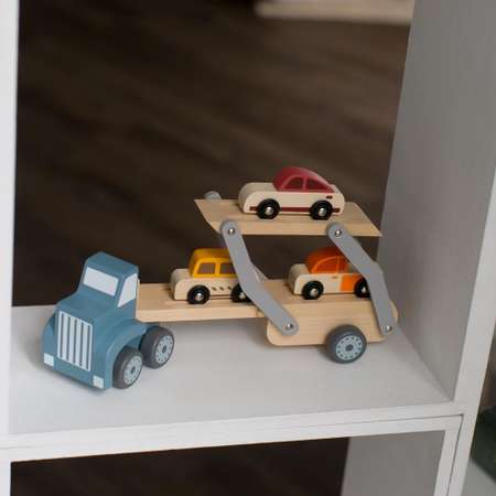 Автовоз LUKNO Игрушки детские автовоз машинка деревянная