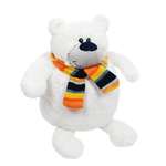 Мягкая плюшевая игрушка IdeaToys медведь Пломбирчик с карманом
