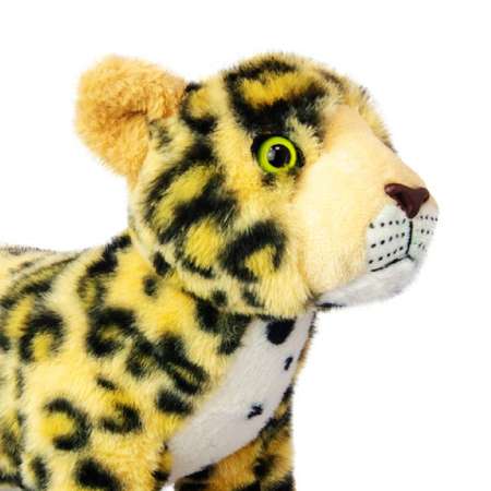 Мягкая игрушка All About Nature Пятнистый Леопард 34см серия Животный мир
