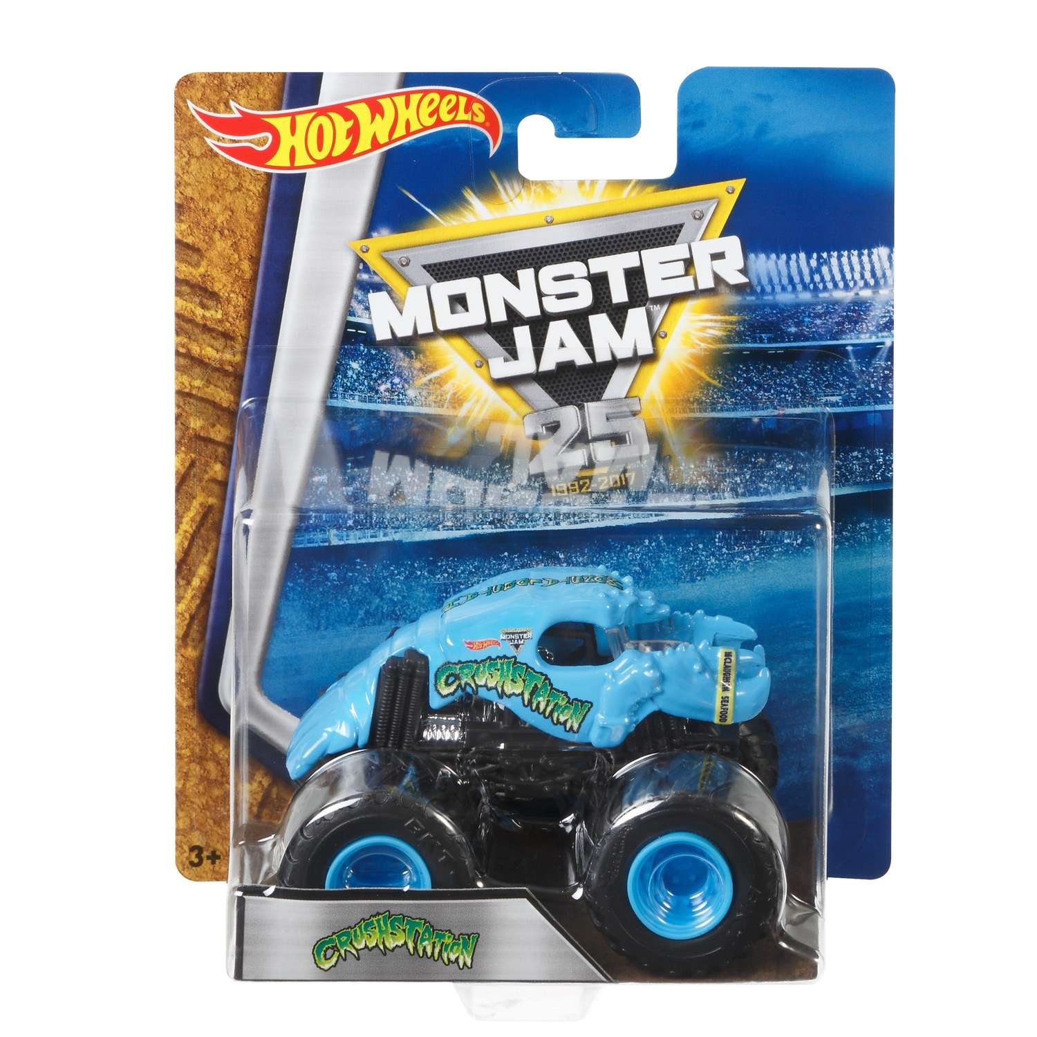 Машинка Hot Wheels Monster Jam 1:64 Crushstation BHP37 - фото 2