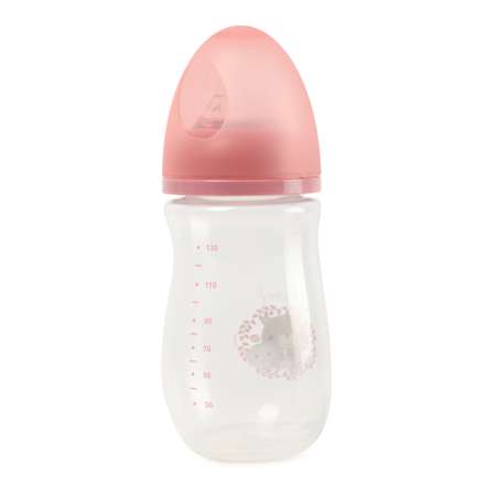 Бутылочка BabyGo Fisher Price 125мл +2соски S/M Pink CC-B1-1111