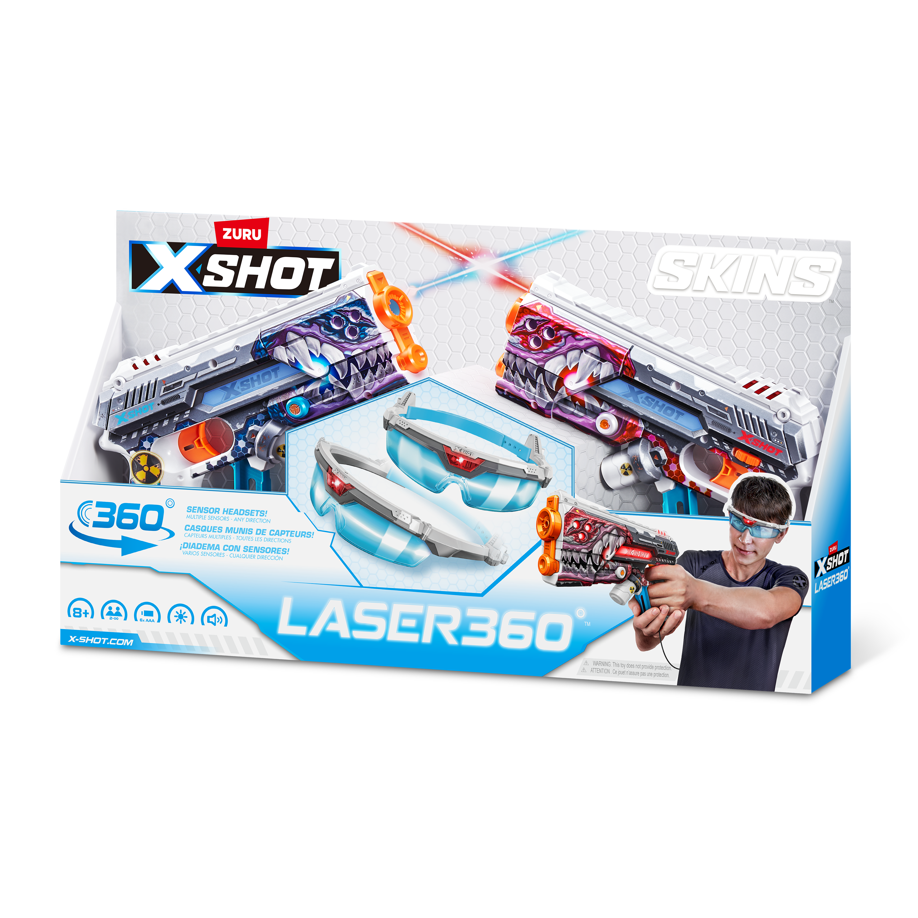 Бластер Zuru XSHOT  Skins Laser - фото 13