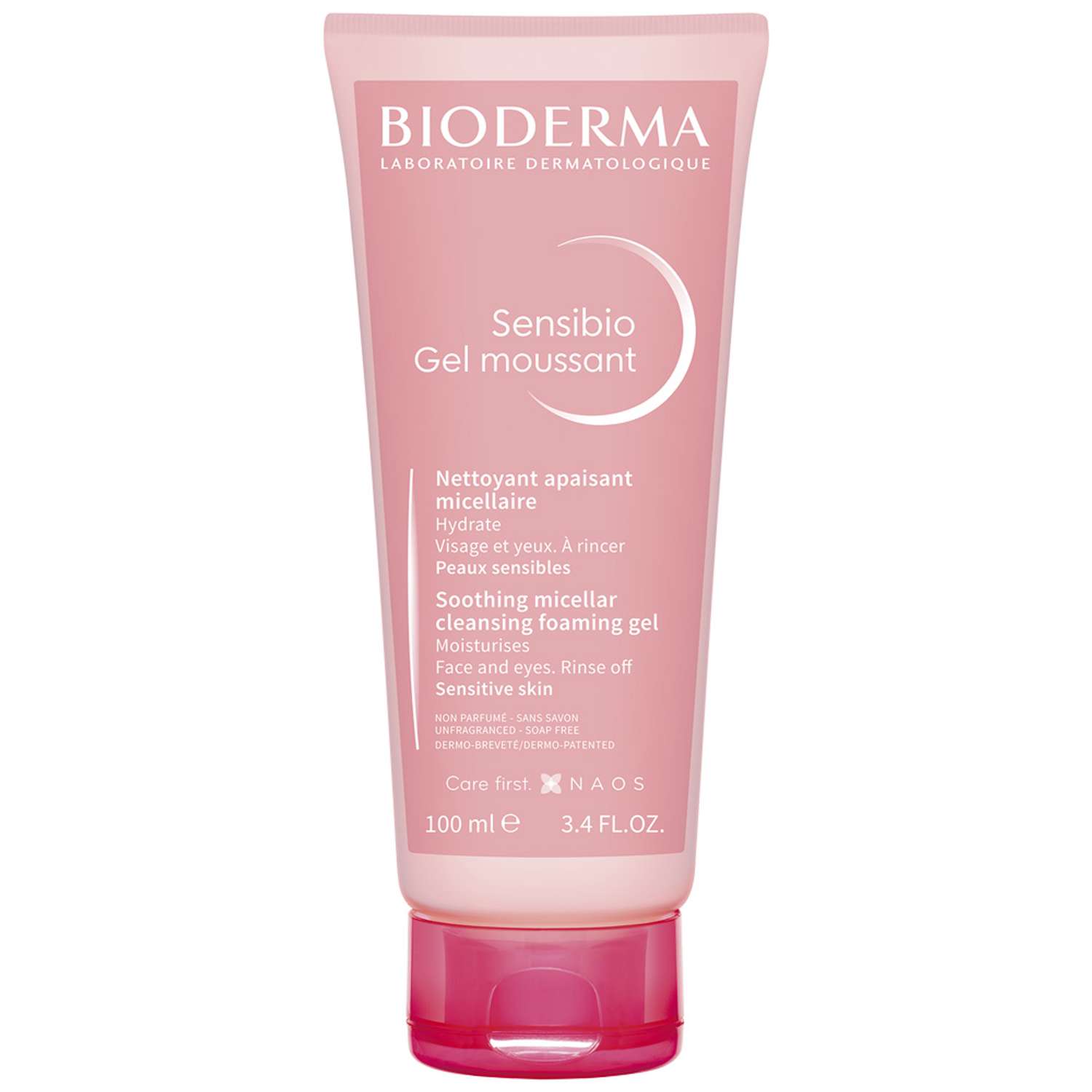 Гель Bioderma Sensibio очищающий для умывания для нормальной и чувствительной кожи лица 100 мл - фото 1
