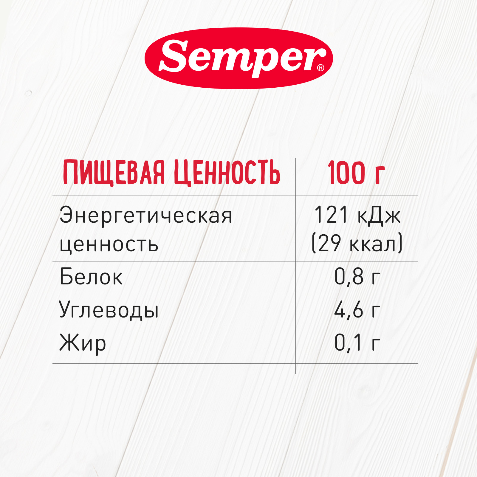 Пюре Semper тыква 80г с 5месяцев - фото 5