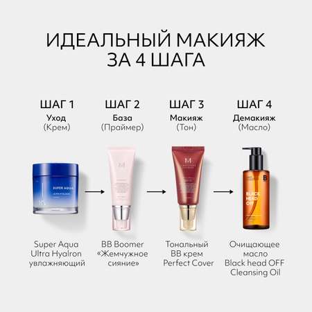 Тональный BB крем MISSHA Идеальное покрытие SPF42/PA тон 21 50 мл