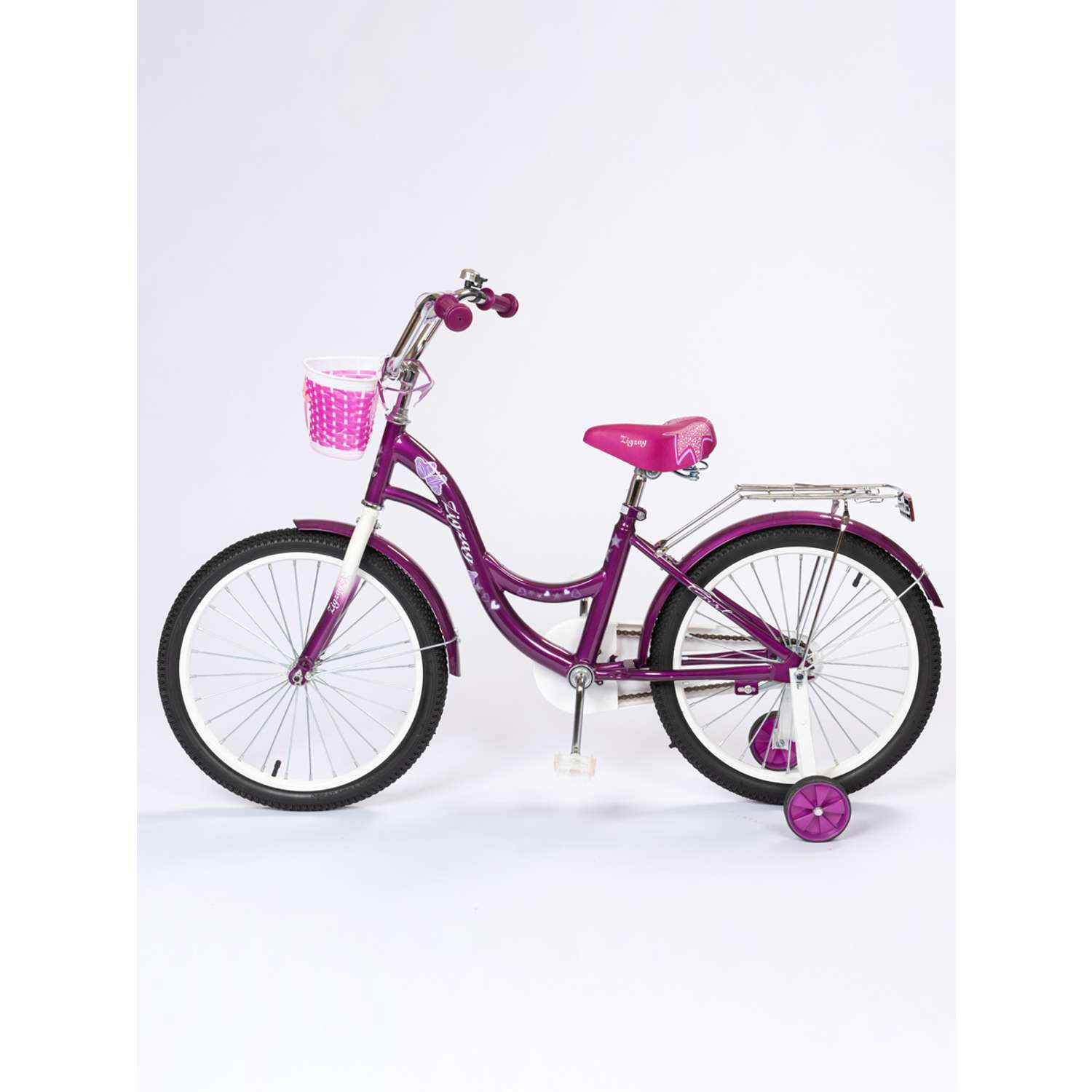 Велосипед ZigZag GIRL фиолетовый 18 дюймов - фото 2
