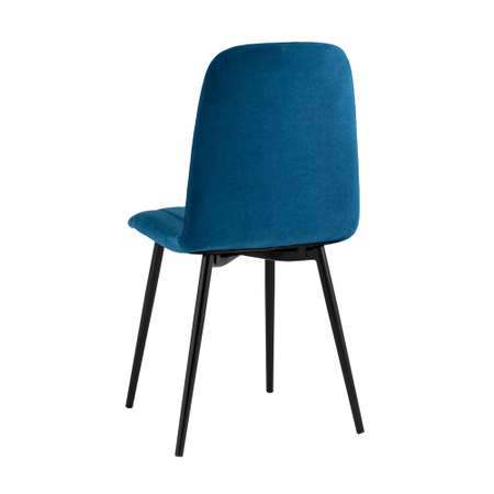 Комплект стульев Фабрикант 4 шт Easy велюр синий