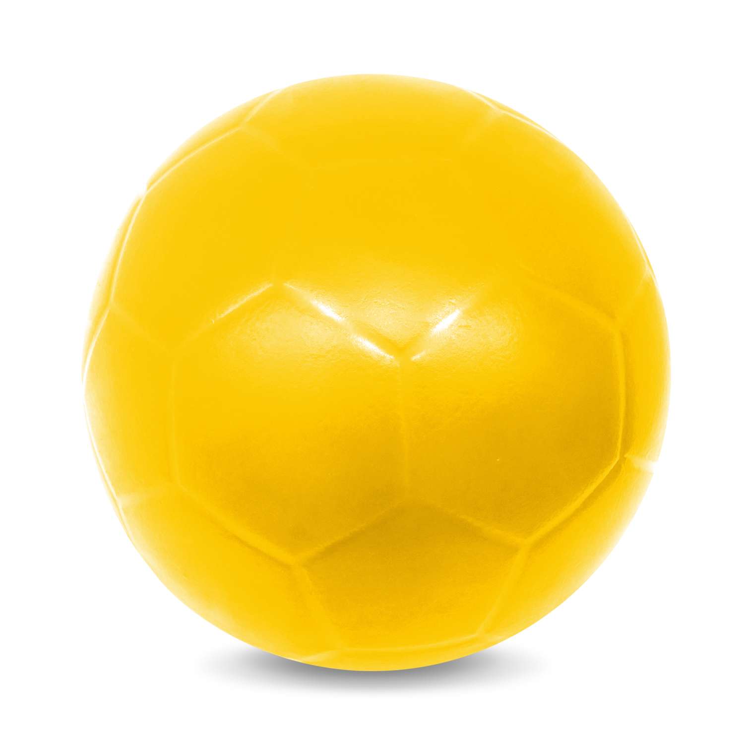 Мяч ПОЙМАЙ диаметр 230мм Футбол желтый - фото 1