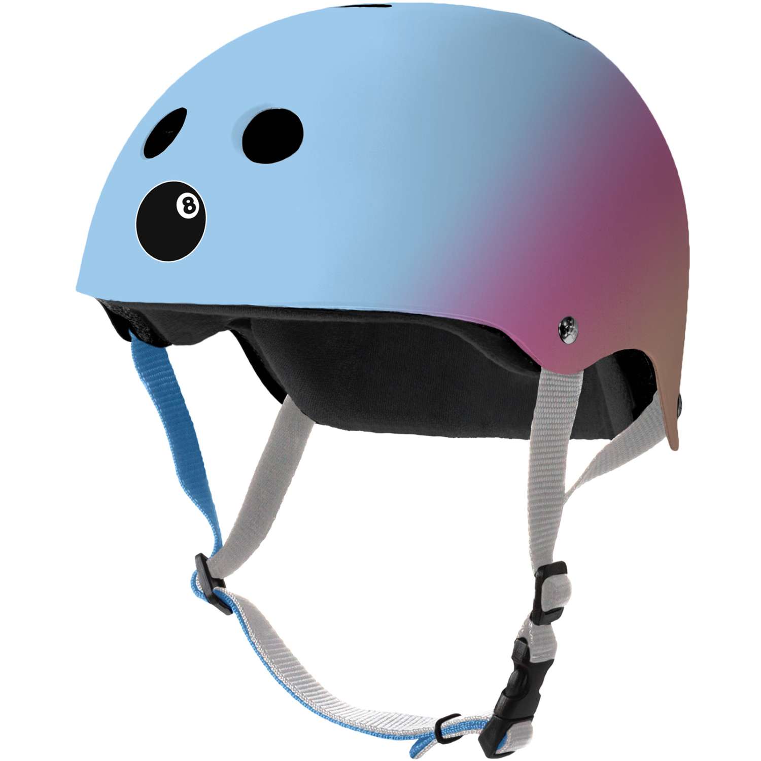 Шлем защитный спортивный Eight Ball Sunset Fade (разноцветный) / размер L / возраст 8+ / обхват головы 52-56 см. / для детей - фото 1