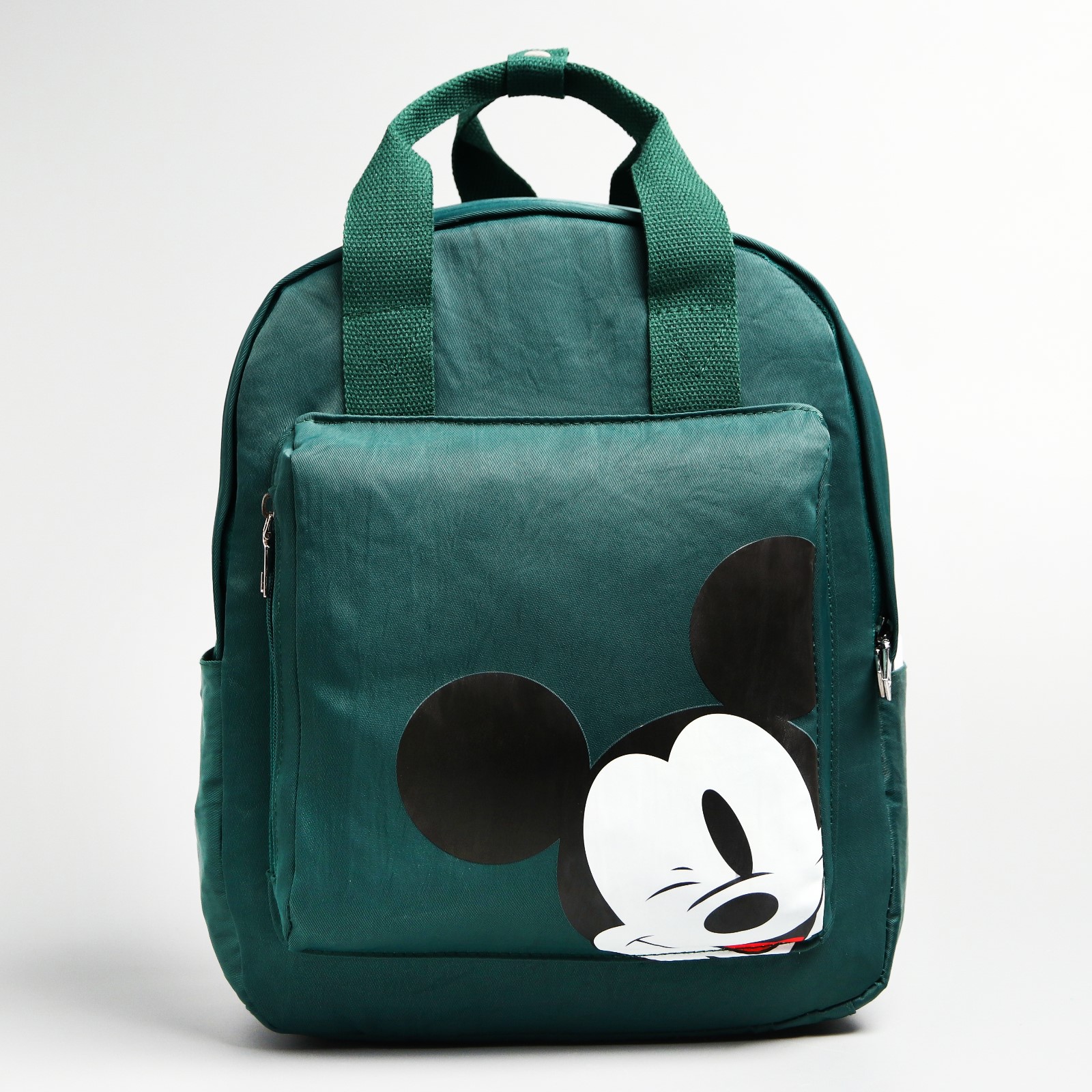 Рюкзак Disney на молнии зеленый - фото 1