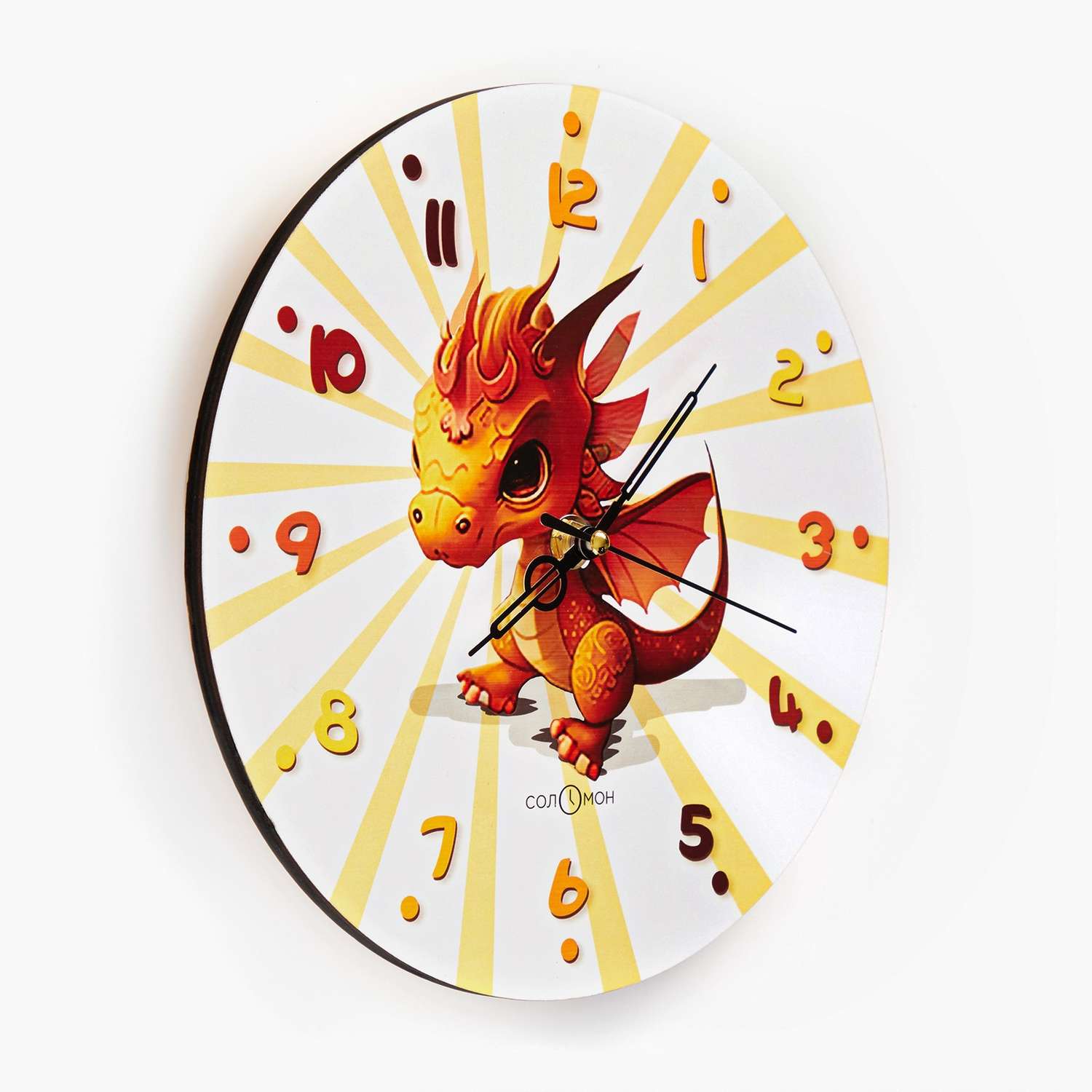Часы настенные Соломон «Дракон» d-23.5 см - фото 5