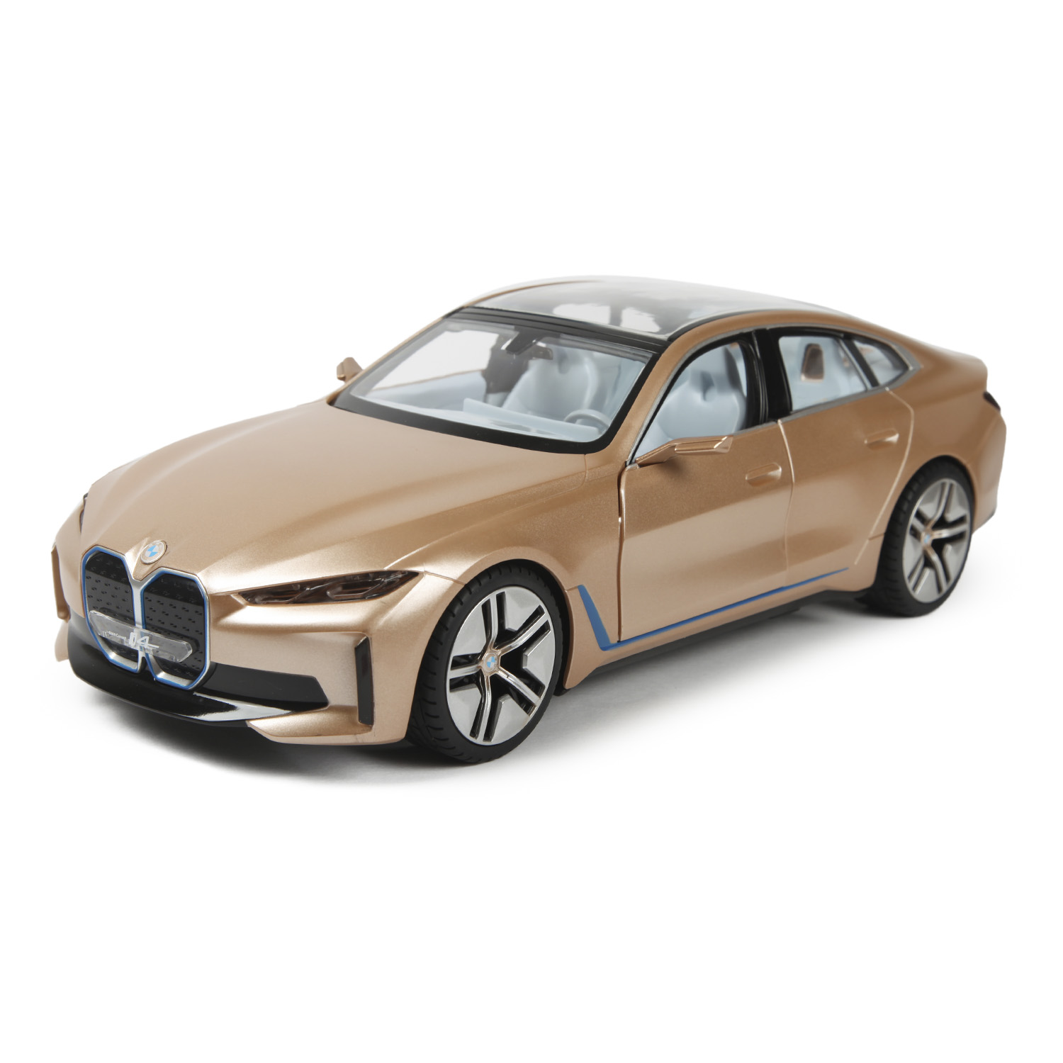 Машина Rastar РУ 1:14 BMW i4 Concept Золотая 98300 купить по цене 3299 ₽ в  интернет-магазине Детский мир