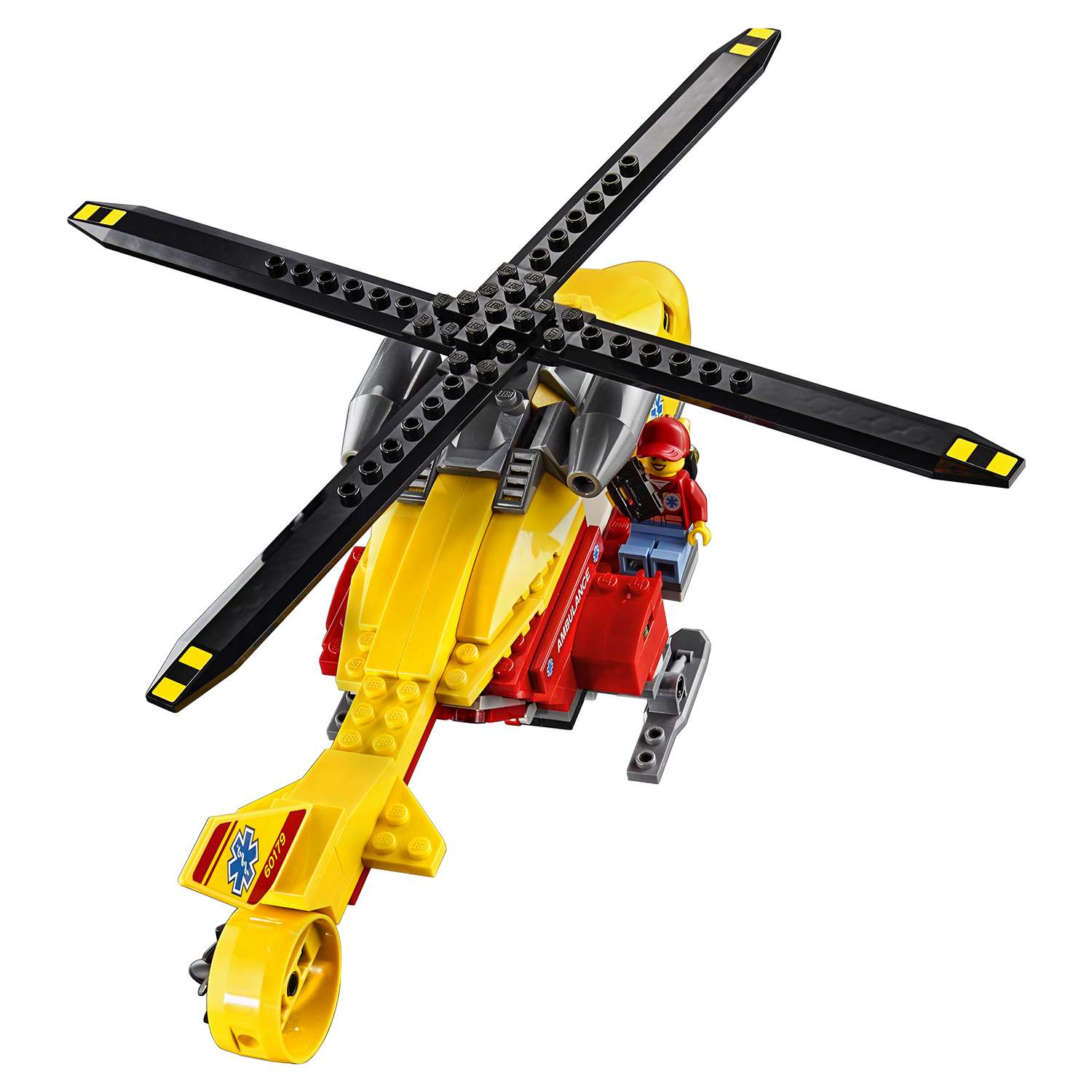 Конструктор LEGO Вертолёт скорой помощи City Great Vehicles (60179) - фото 10
