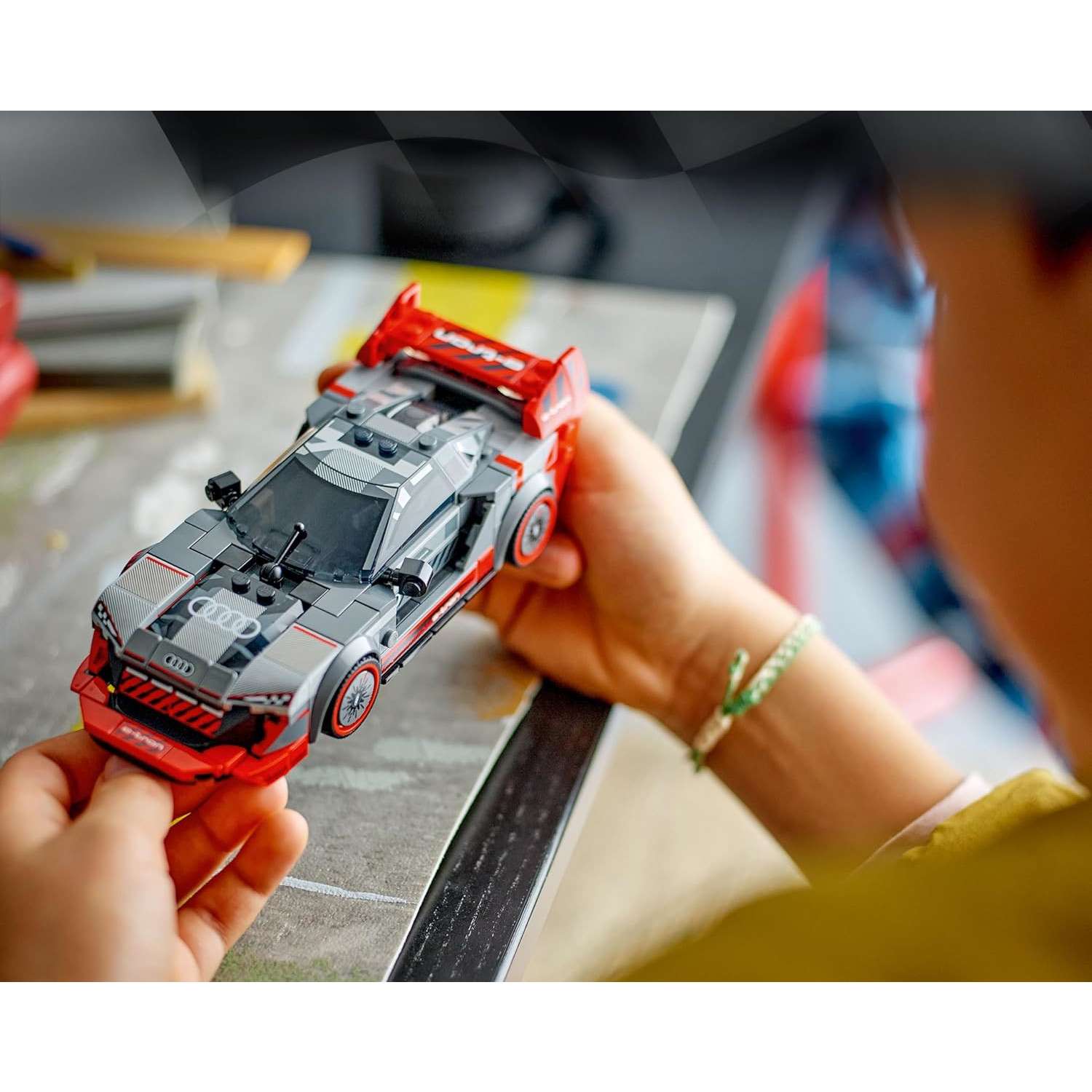 Конструктор LEGO Speed Champions Гоночный автомобиль Audi S1 76921 - фото 8