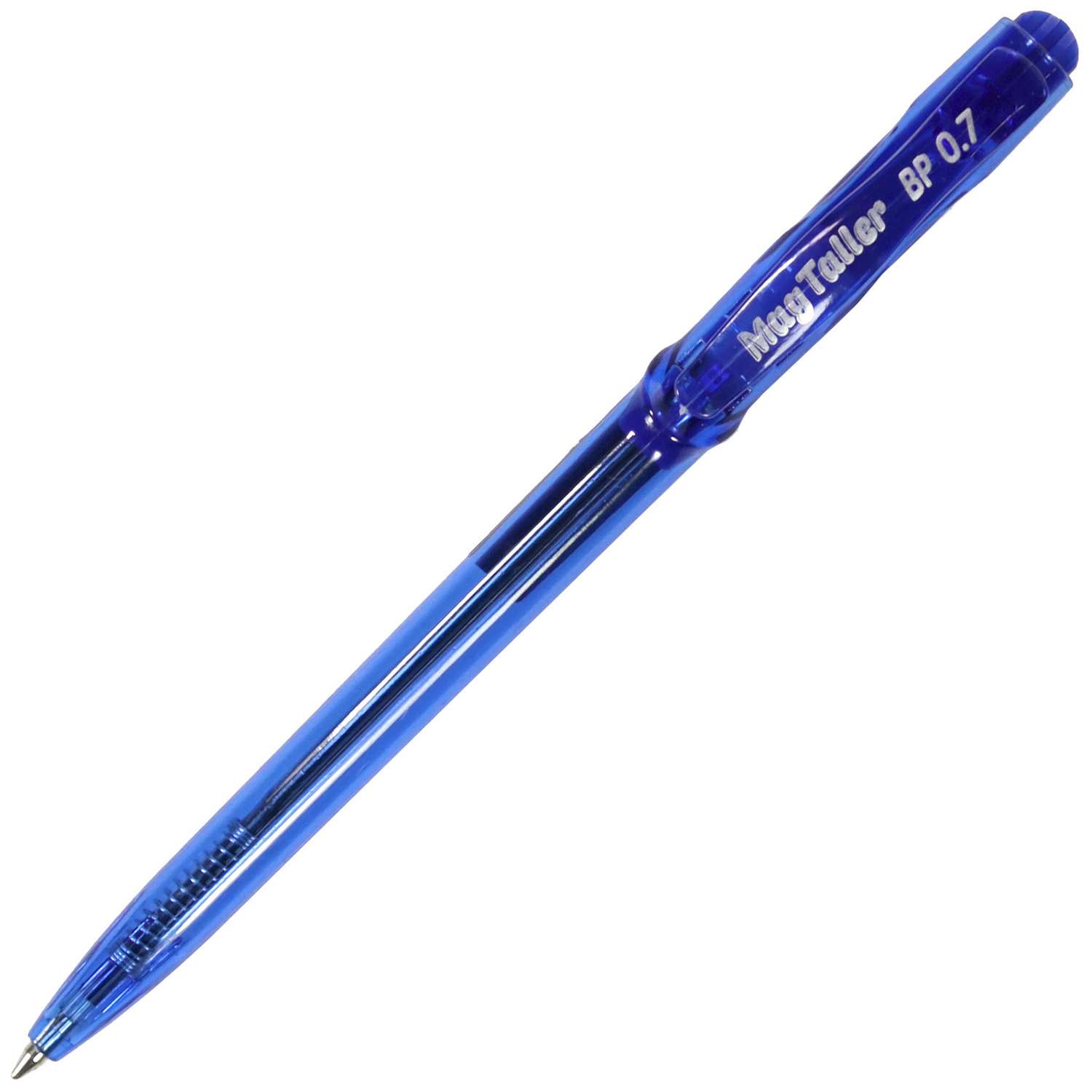 Ручки шариковые MAGTALLER синие автоматическая 2 штуки - фото 2