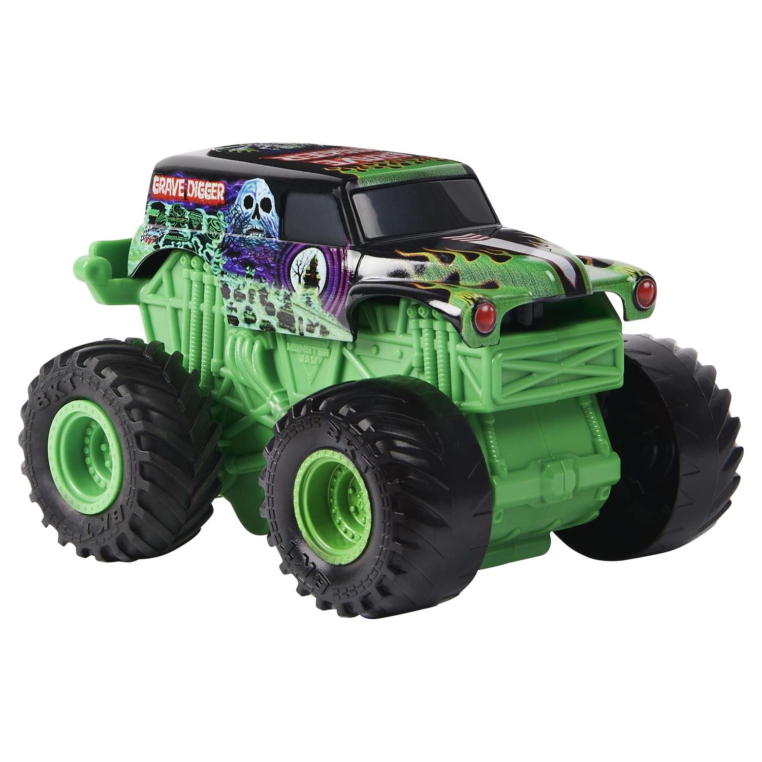 Машинка Monster Jam 1:43 Grave Digger 6063896 6063896 - фото 1