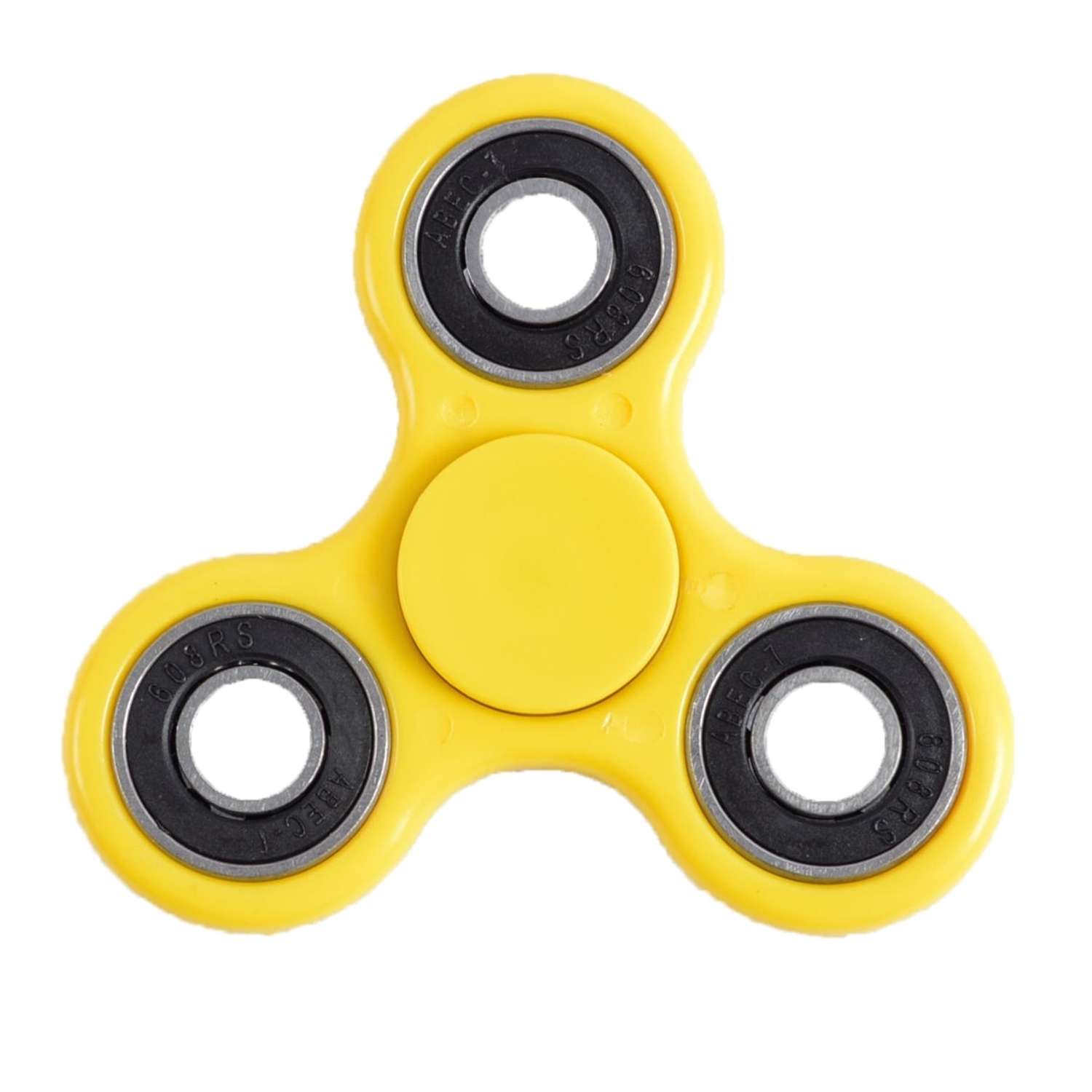 Спиннер Fidget Its для рук желтый, металлический подшипник Fidget Spinner FSPIN0042 - фото 1