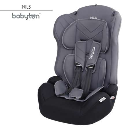 Автокресло Babyton Nils Grey 1/2/3 (9-36 кг)