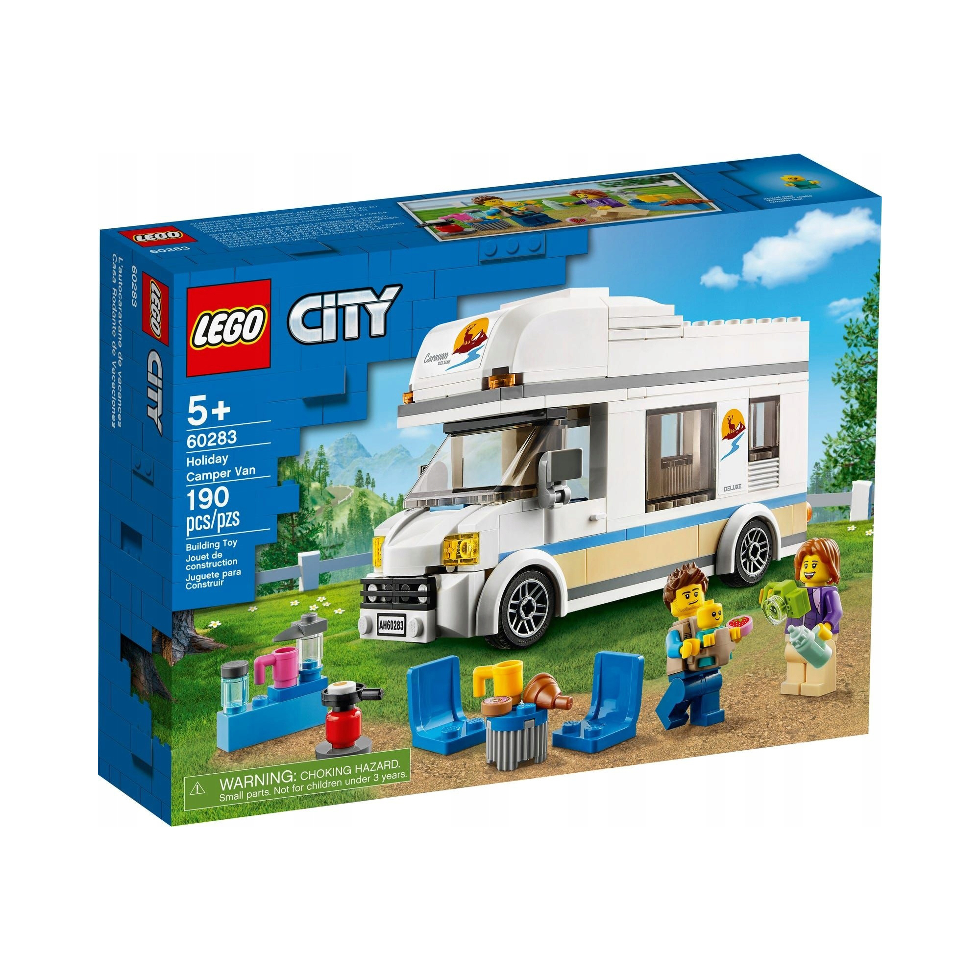 Конструтор LEGO City LEGO 60283 Дом на колесах для отдыха купить по цене  3736 ₽ в интернет-магазине Детский мир