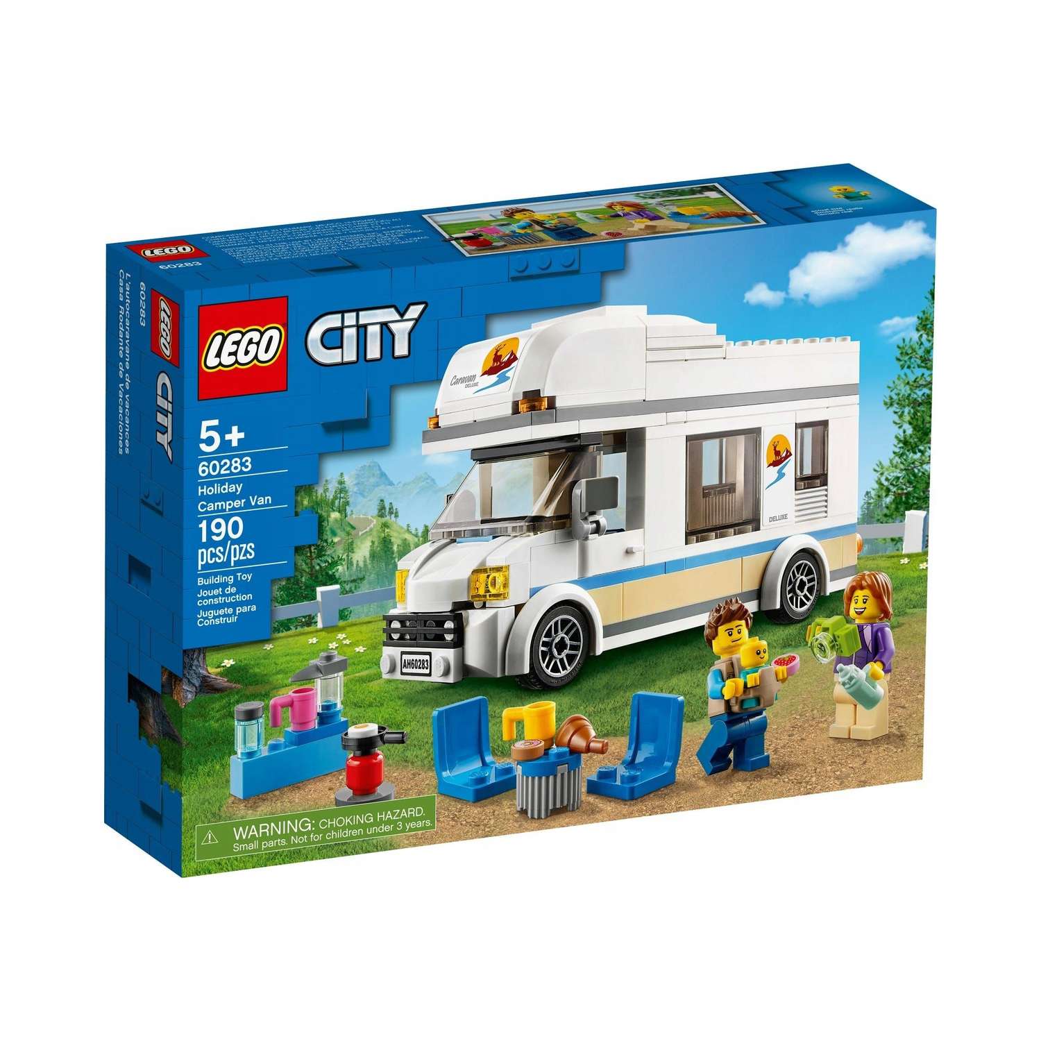Конструтор LEGO City LEGO 60283 Дом на колесах для отдыха - фото 2