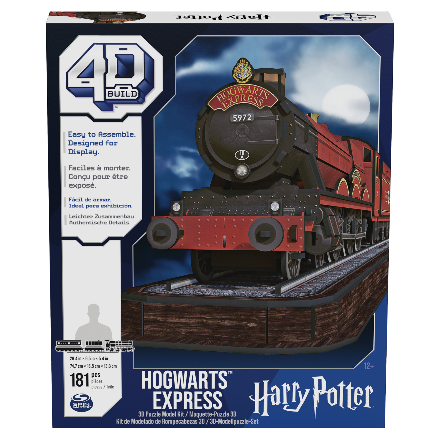 Пазл WWO Harry Potter 4D Build Hogwarts Express 6069814 - фото 8