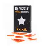 Игра логическая IQ PUZZLE Головоломка Звезда Малая 6 деталей