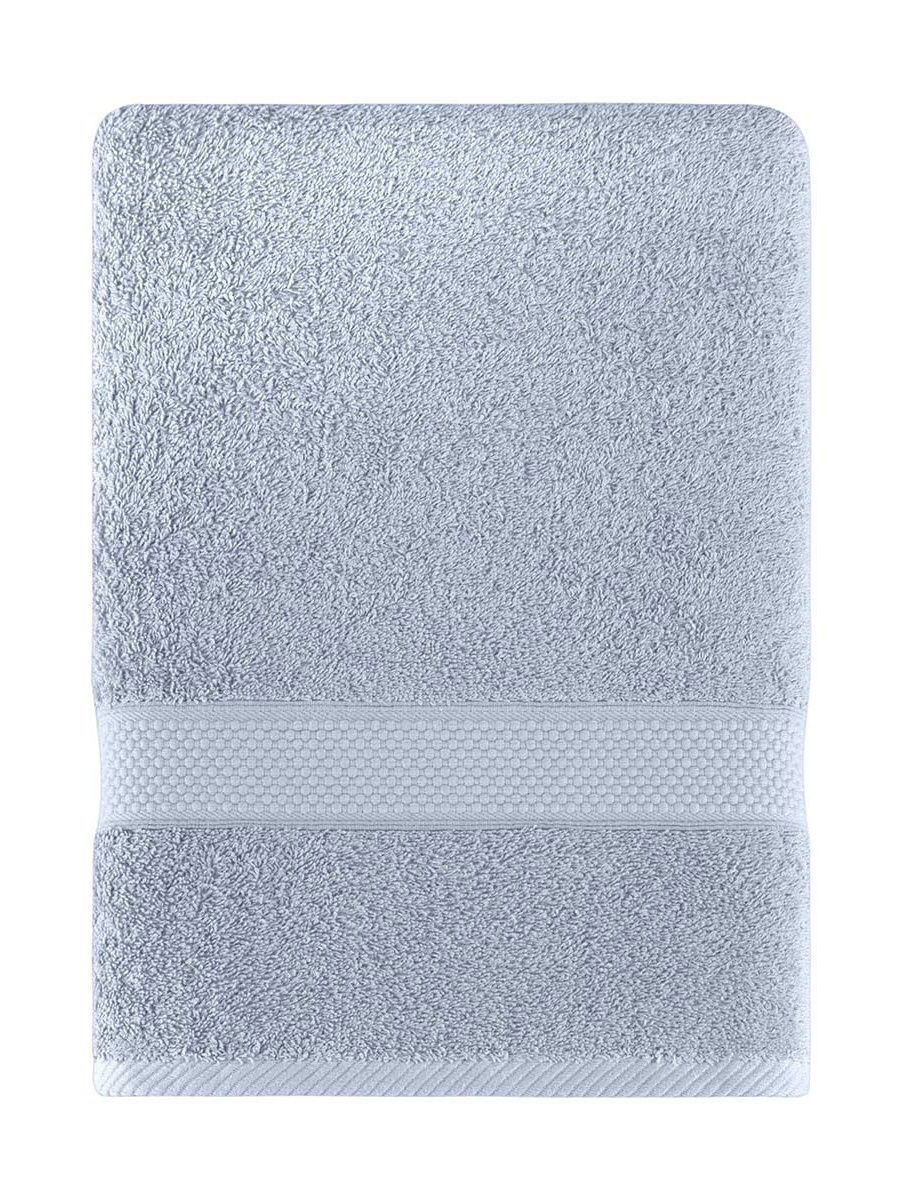 Полотенце для ванной Arya Home Collection однотонное 30х50 см Miranda Soft серый - фото 1