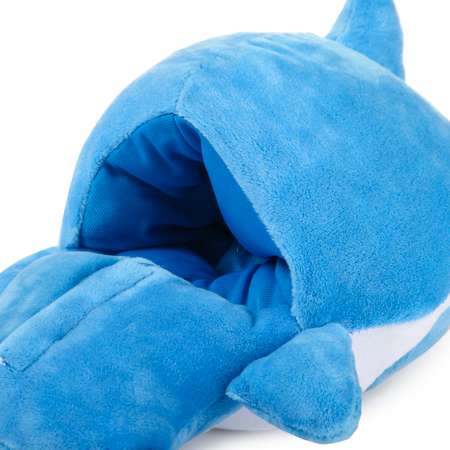 Игрушка мягкая Baby Shark марионетка Голубая 61083