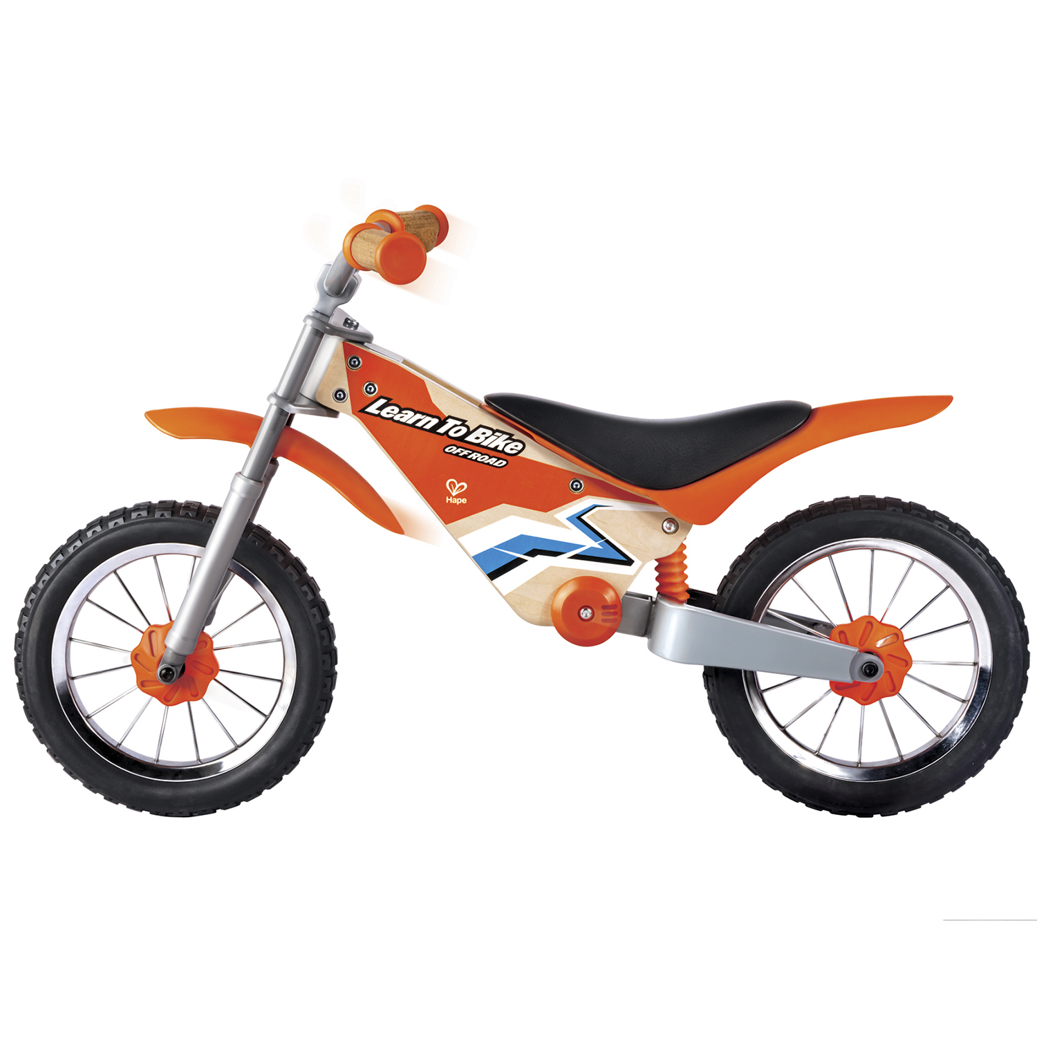 Беговел для детей HAPE learn to Ride оранжевый E1092_HP - фото 2