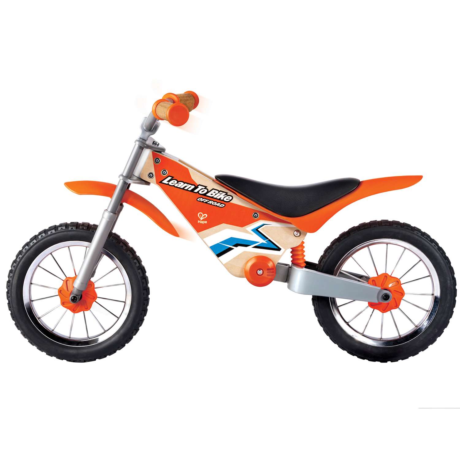 Беговел для детей HAPE learn to Ride оранжевый E1092_HP - фото 1