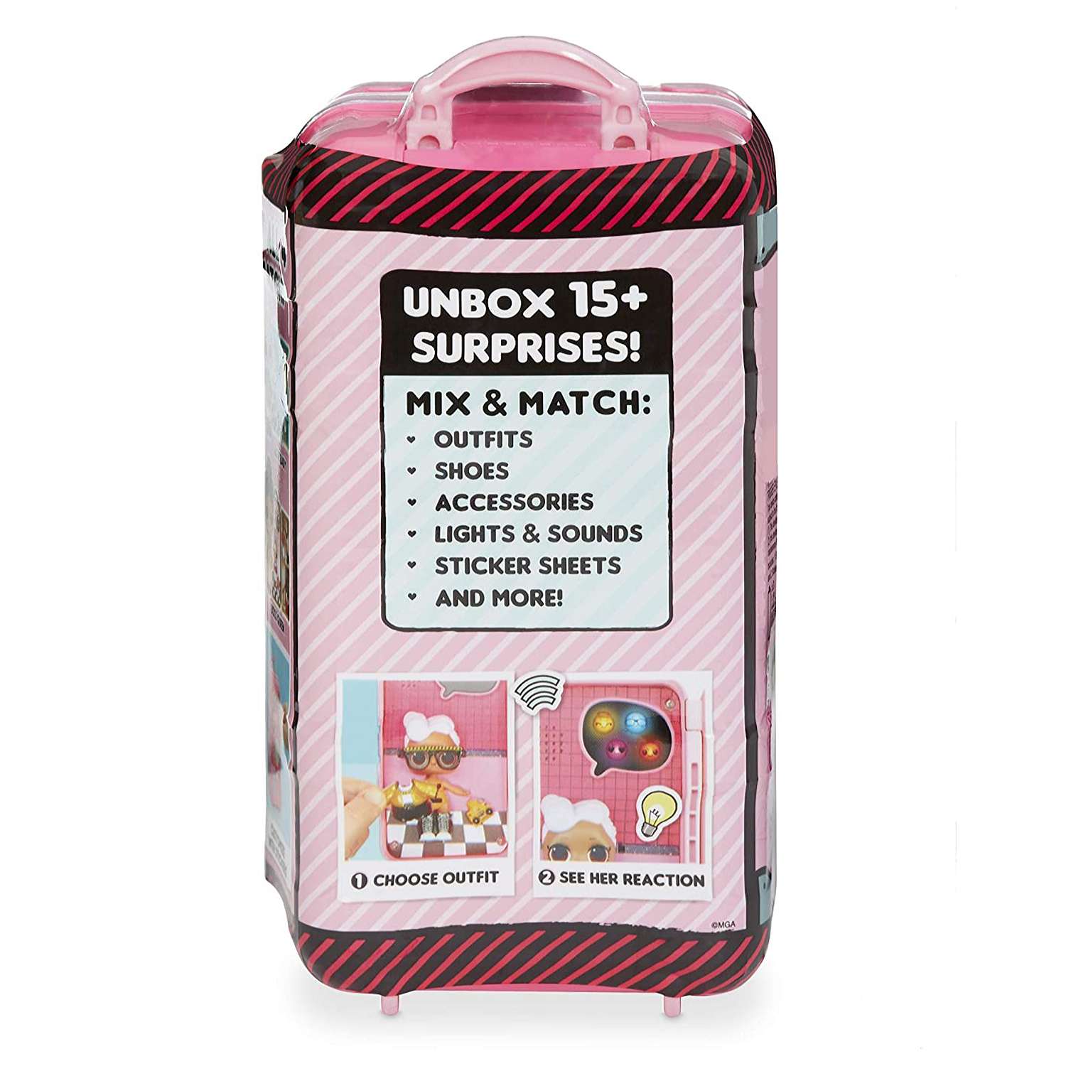 Набор игровой L.O.L. Surprise! чемоданчик с куклой Темно-розовый 560470E7C 560470E7C - фото 3