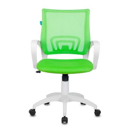 Кресло компьютерное Бюрократ офисное CH-W695N ткань сетка светло-зеленый