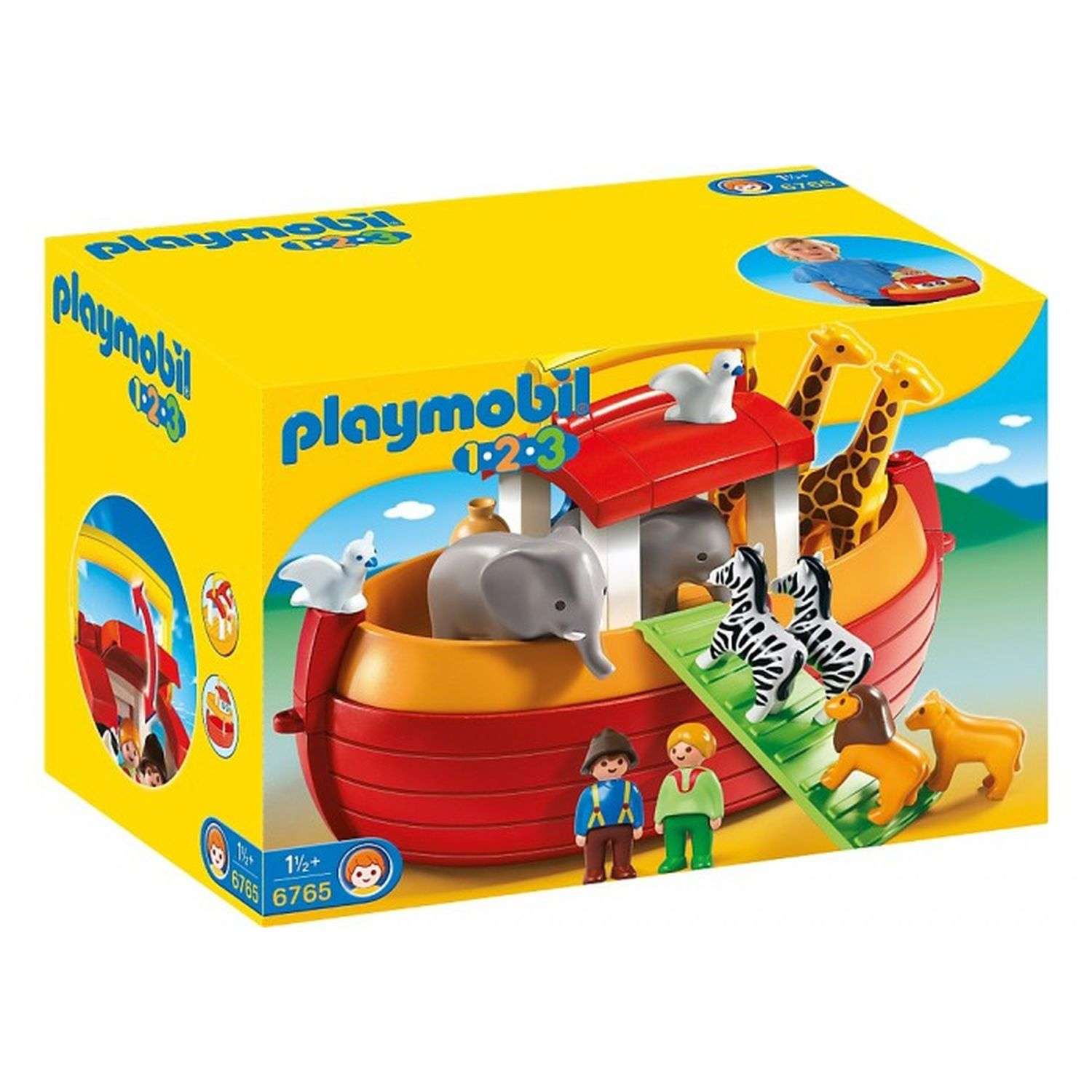 Конструктор Playmobil My Take Along 1 2 3 Noahs Ark Ноев ковчег - фото 1